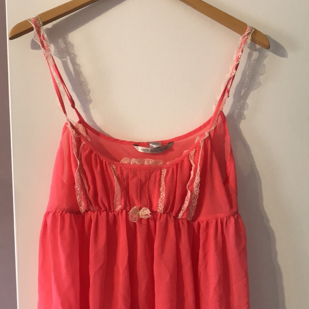 Victoria’s Secret Y2K Babydoll Chemise Rare Vintage 2000’s Milkmaid Slip Dress L - Picture 13 of 17